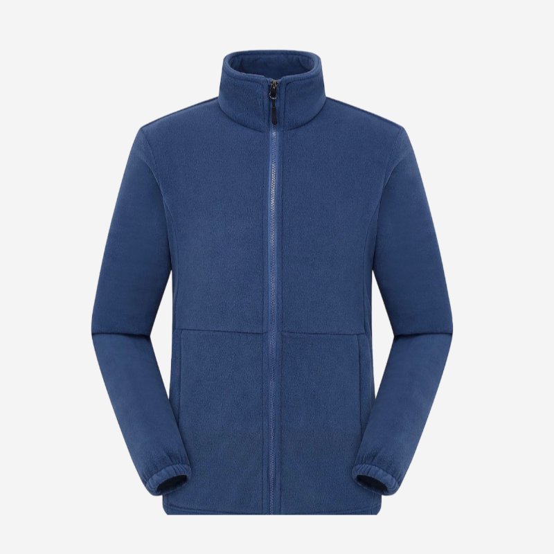 Soft Fleece Jacket Cold Weather Comfort - 图片 2
