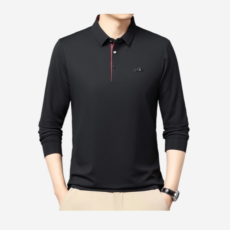 Premium Long Sleeve Polo Business Gifts - 图片 4