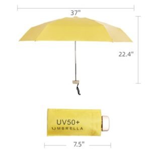 Mini Portable UV Protective Umbrella With Five Ribs