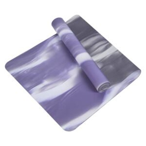 Natural Rubber Iridescent PU Yoga Mat