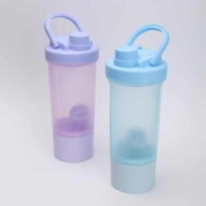 Convenient Outdoor Scaled Fitness Mug 16oz Protein Powder Shaker Cup