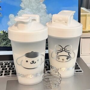 Portable Cartoon Printing Sports Shaker with Scale