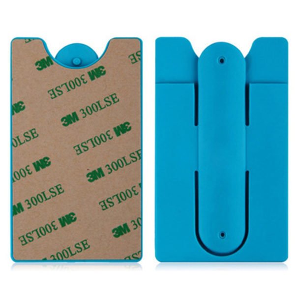 Silicone Phone Stand with Card Holder