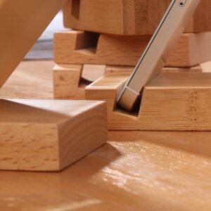 Eco-Friendly Bamboo Mobile Device Holder