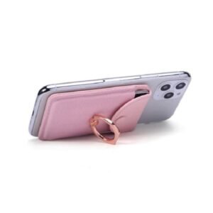 PU Phone Wallet with Ring