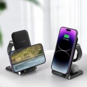 Vertical Folding 3-in-1 Wireless Charger