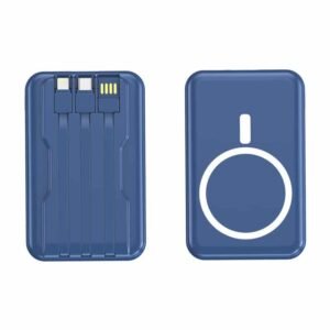 Arc 5000mAh Power Bank with Magnetic Wireless Charger