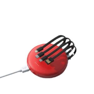 Mini Round Portable Power Bank 10000 mAh