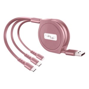 Multi-function 3-in-1 Charging Cable