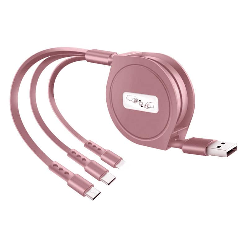 Multi-function 3-in-1 Charging Cable