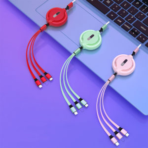 Charging Cable With Custom LED Luminous Lighting Logo