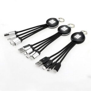 Creative 4-in-1 Charging Cable with Lumious LOGO