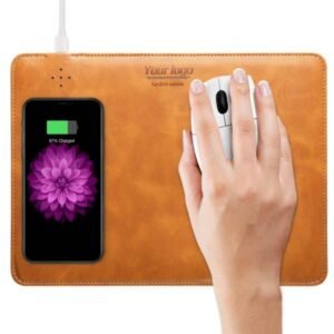 PU Leather Wrist Rest Mouse Pad