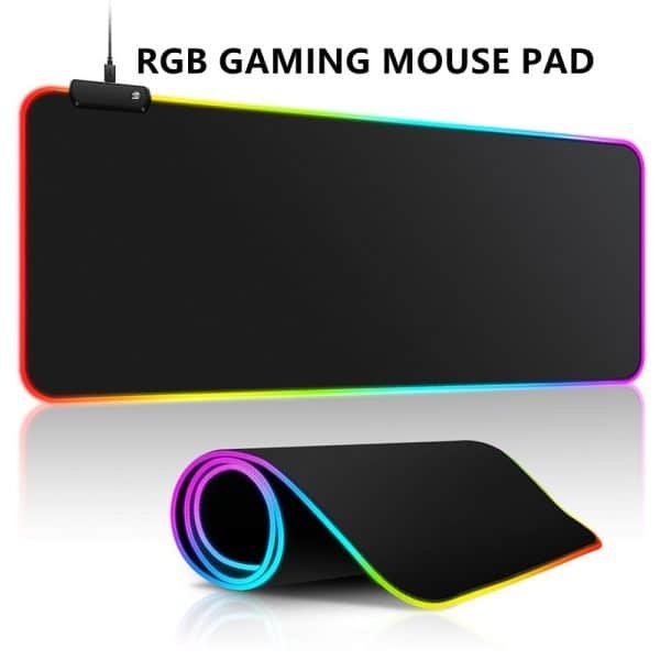 RGB Illuminated Oversized Mouse Pad