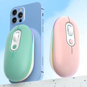 Rechargeable Silent Dual Mode Wireless Mouse