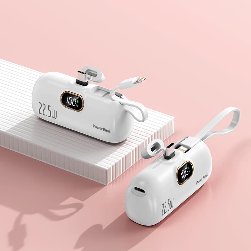 Mini Capsule 5000mah Power Bank