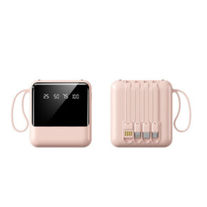 Portable 5000mAh Power Bank with Digital Display