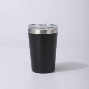 Portable Stainless Steel Vacuum Juice Coffee Bottle with Straw and Lanyard