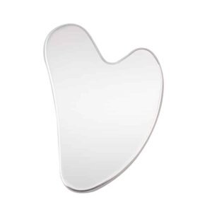 Stainless Steel Heart-shaped Gua Sha Massager
