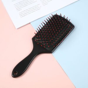 Multicolor Portable Rectangular ABS Brush Airbag Comb 9.3 * 3 inches