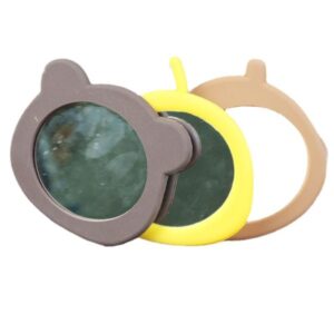 Custom Compact Soft PVC Mirror of Cartoon Character Shape