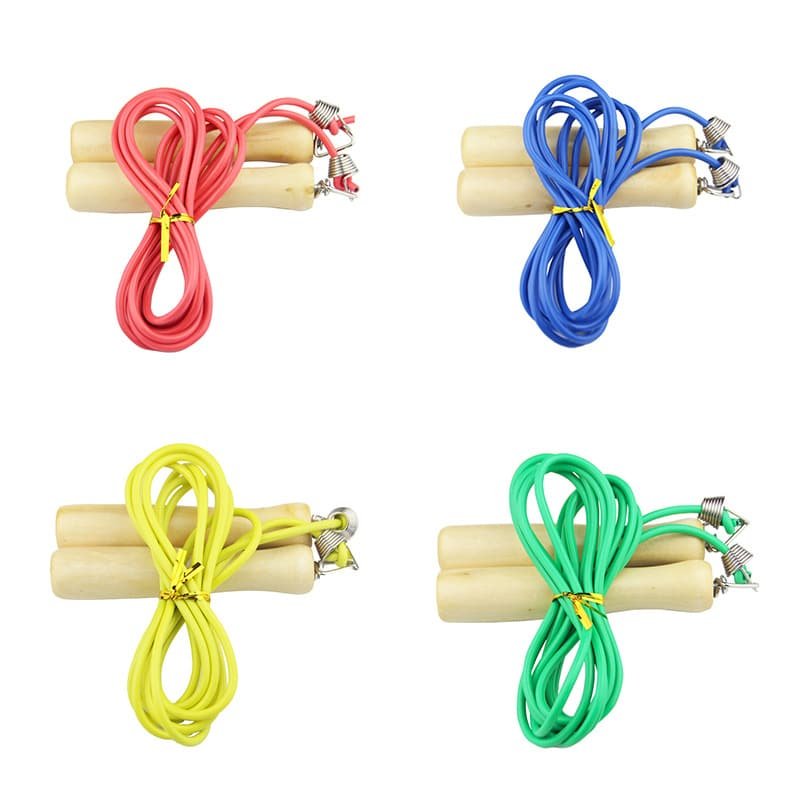 SpringFlex Wooden Jump Rope