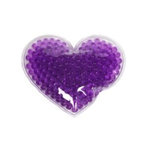 Multicolor Heart Shaped Gel Beads Hot/Cold Packs 3.9 * 4.5 inches