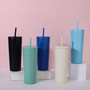 Multiple Color Insulated Stainless Steel Water Bottle 24 OZ