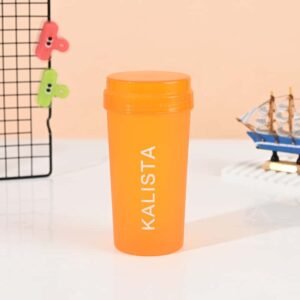 Frosted Advertising Plastic Bottle 12OZ