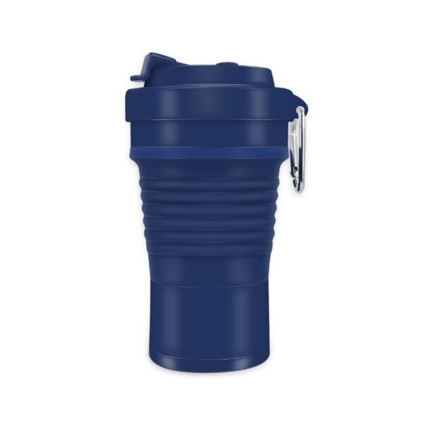 Food Grade Silicone Curly Folding Bottle 18OZ
