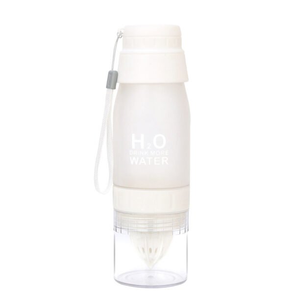 Large Capacity 23oz Portable Colorful Frosted Plastic Bottle