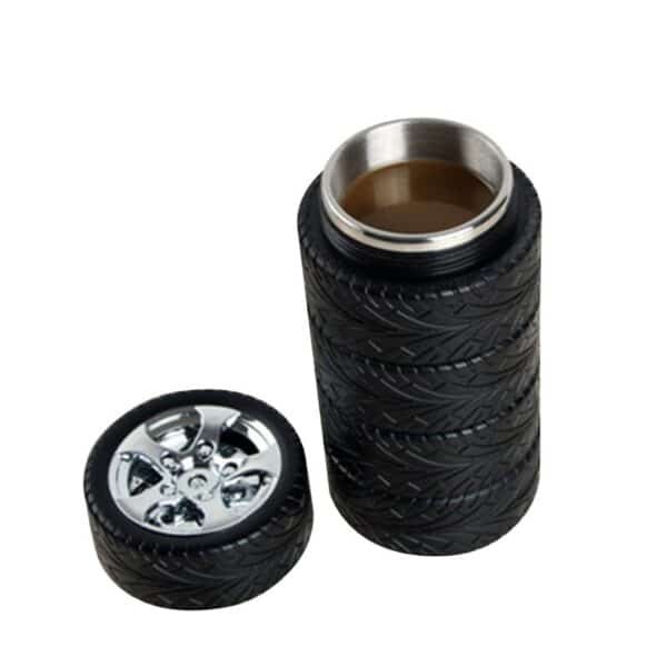 Creative Car Tire Insulated Cup