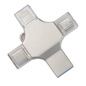 Multi-Function 4-in-1 Metal USB Flash Drive