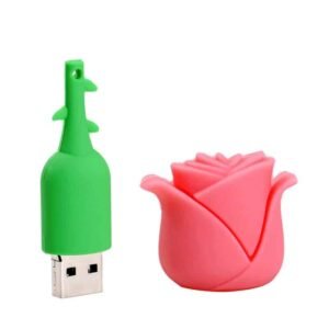 Cartoon Colorful Roses USB Flash Drive