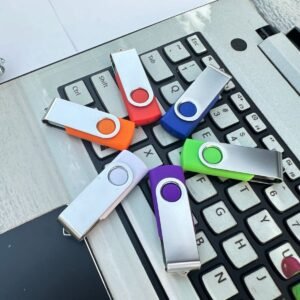 Multi-Color Rotating USB Flash Drive