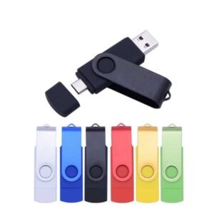 Swivel USB Flash Drive for Cell Phones and Computers-8GB