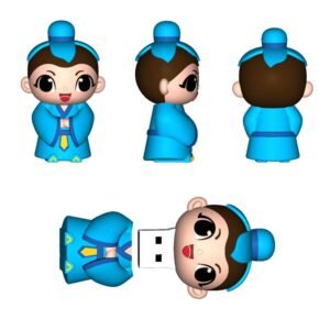Customized PVC Mascot Flash Drive