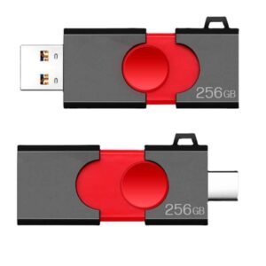 Push-Pull Dual Purpose Flash Drive