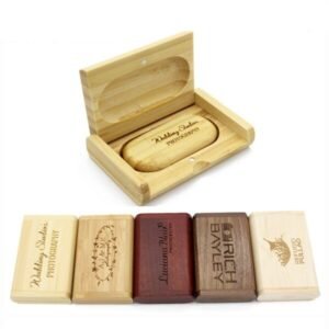 Engraved Wooden USB Flash Drive-8GB