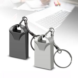 Mini Metal USB Flash Drive with Key Ring-8GB