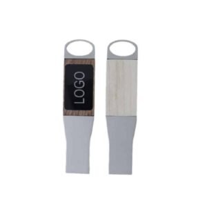 LED Wooden Customizable USB Flash Drive