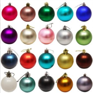 Pearlescent Multi-Color Ornament Ball