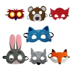Felt Eye Masks for Children-  Makeup Party For Fun