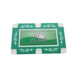 Professional Rectangle Plastic Poker Chips with Logo