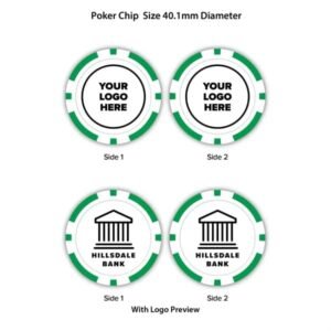 Poker Chips with Logo