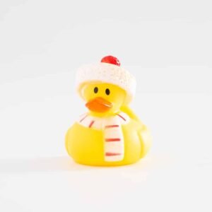 PVC Christmas Duckling Shaped Bath Toys