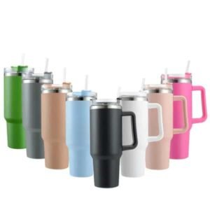 Multi-color Tumbler With Straw 20OZ