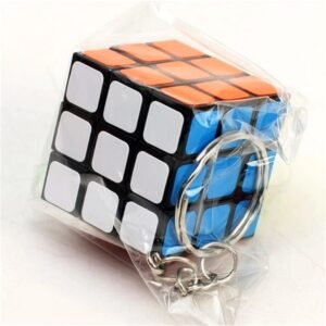 Professional Puzzle Cube With Keychain