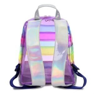 PVC Transparent Rainbow Backpack
