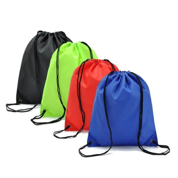 Polyester Drawstring Backpack Sport Gym